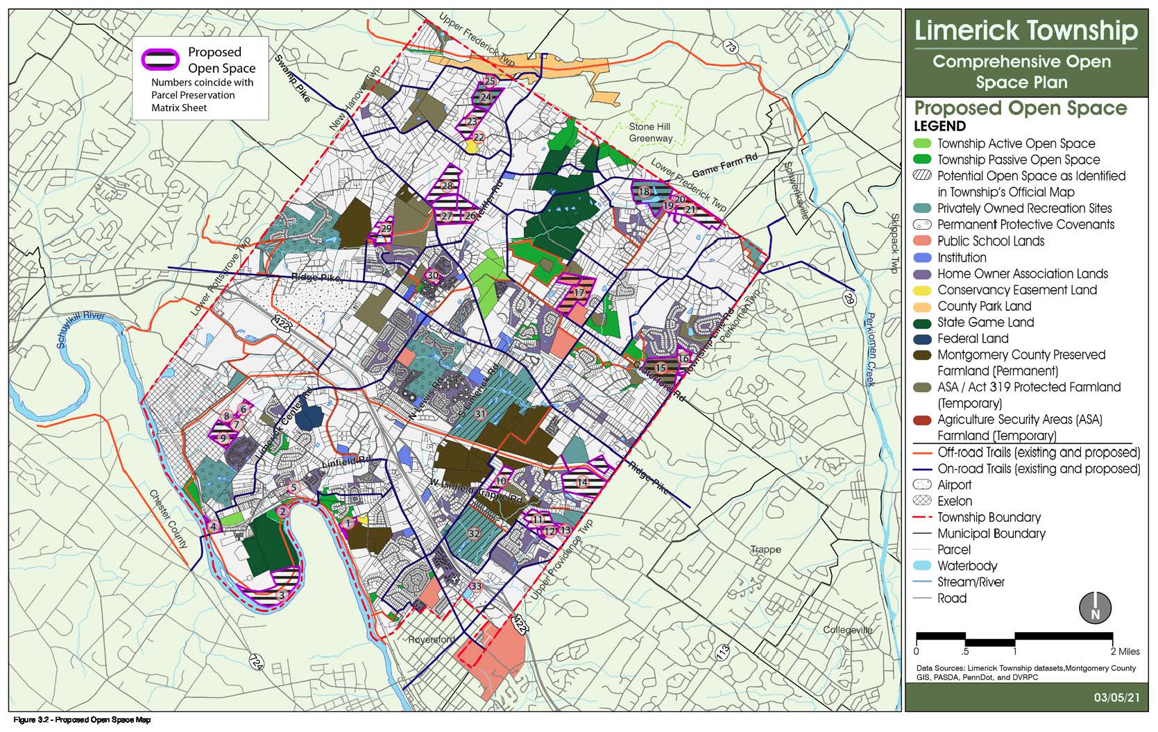 Map - Proposed Open Space